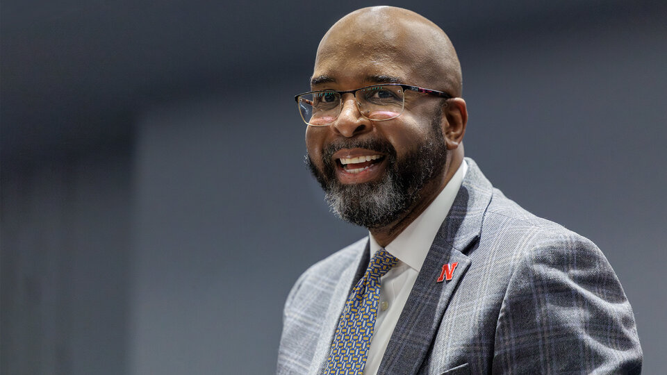 Chancellor Rodney Bennett at event in Nebraska Union