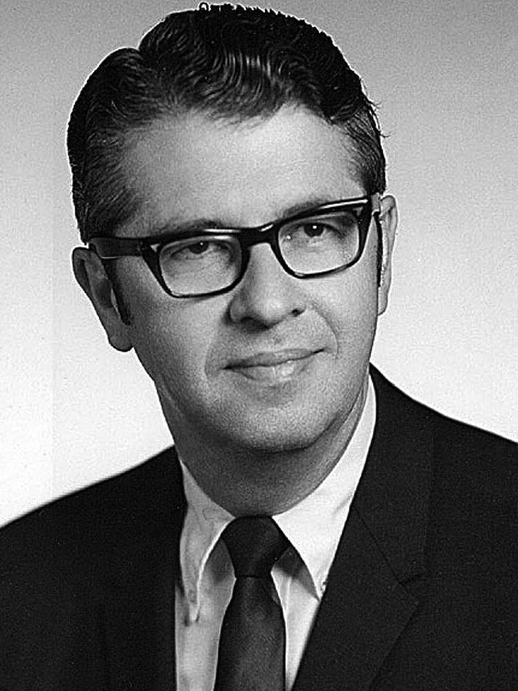 black and grey photo of chancellor soshnik